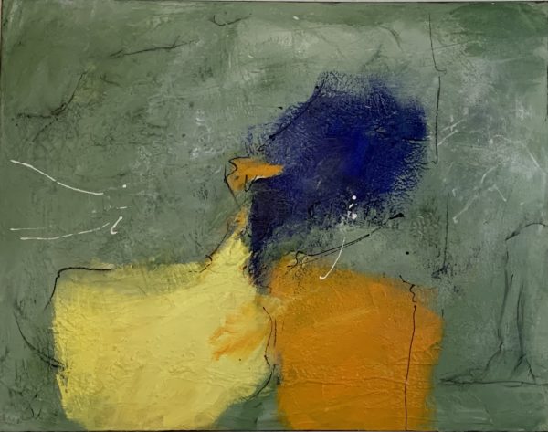 Zufriedenheit der Enten Acryl auf Leinwand H 60 x B 90 cm Preis: 680 CHF