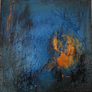 Nachtruhe Acryl auf Leinwand B 40 x H 40 cm Preis: 220 CHF