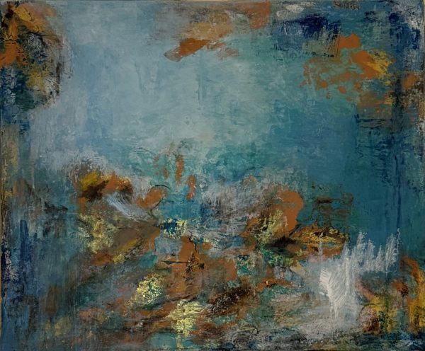 Goldener Herbst Acryl auf Leinwand B 60 x H 50 cm Preis: 420 CHF