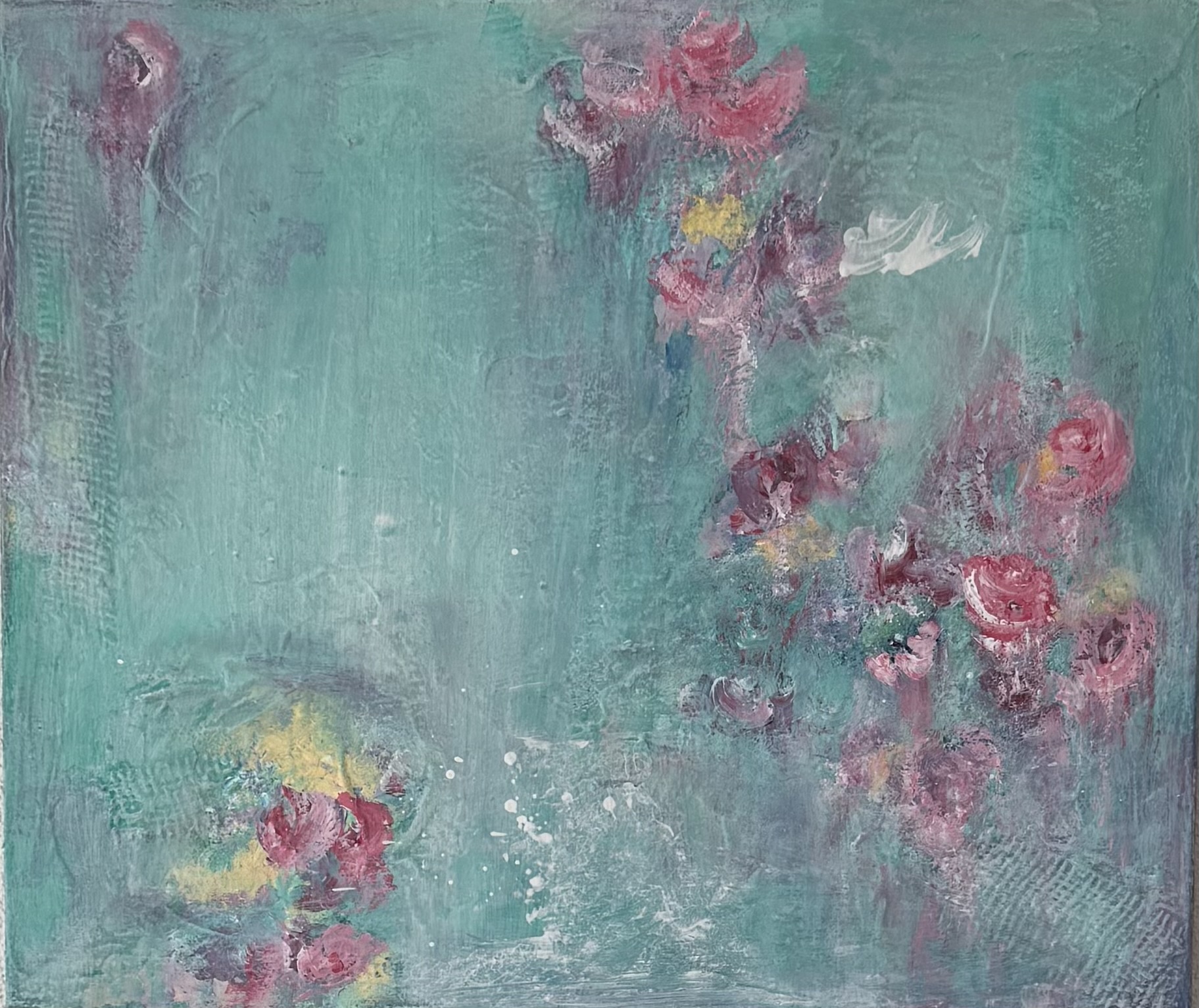 Frühlingsblüte Acryl auf Leinwand Maße: 40 × 50 cm Preis: 520 CHF