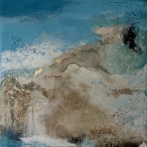 Energiequelle Wasser Acryl auf Leinwand 50 x 50 cm